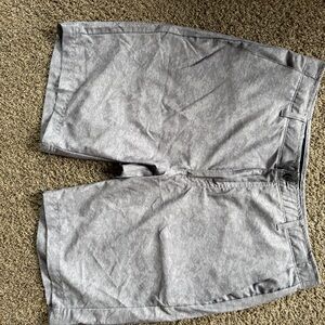 Pebble Beach Men's Heather Gray Flat-Front Shorts